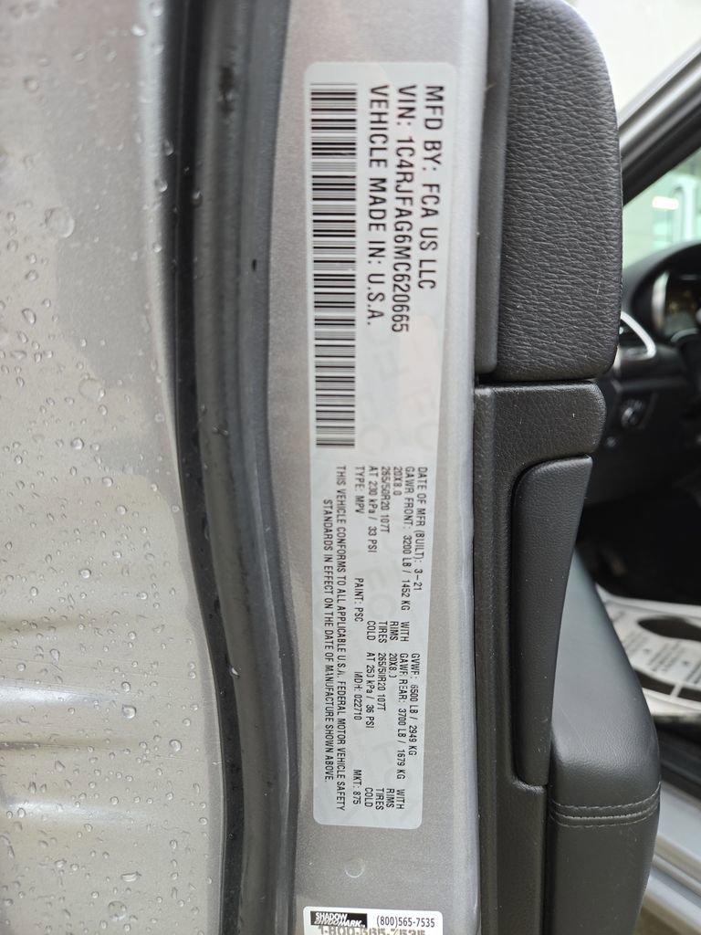 Used 2021 Jeep Grand Cherokee Laredo X image 31