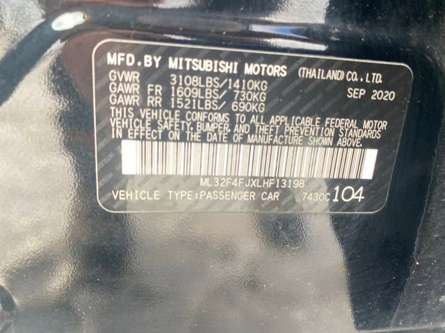 Used 2020 Mitsubishi Mirage G4 LE image 25