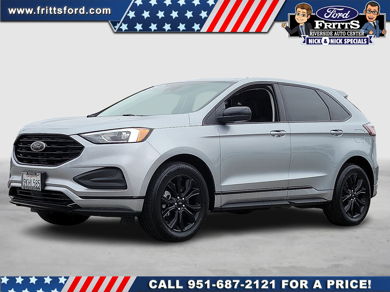 Certified 2024 Ford Edge SE w/ Black Appearance Package