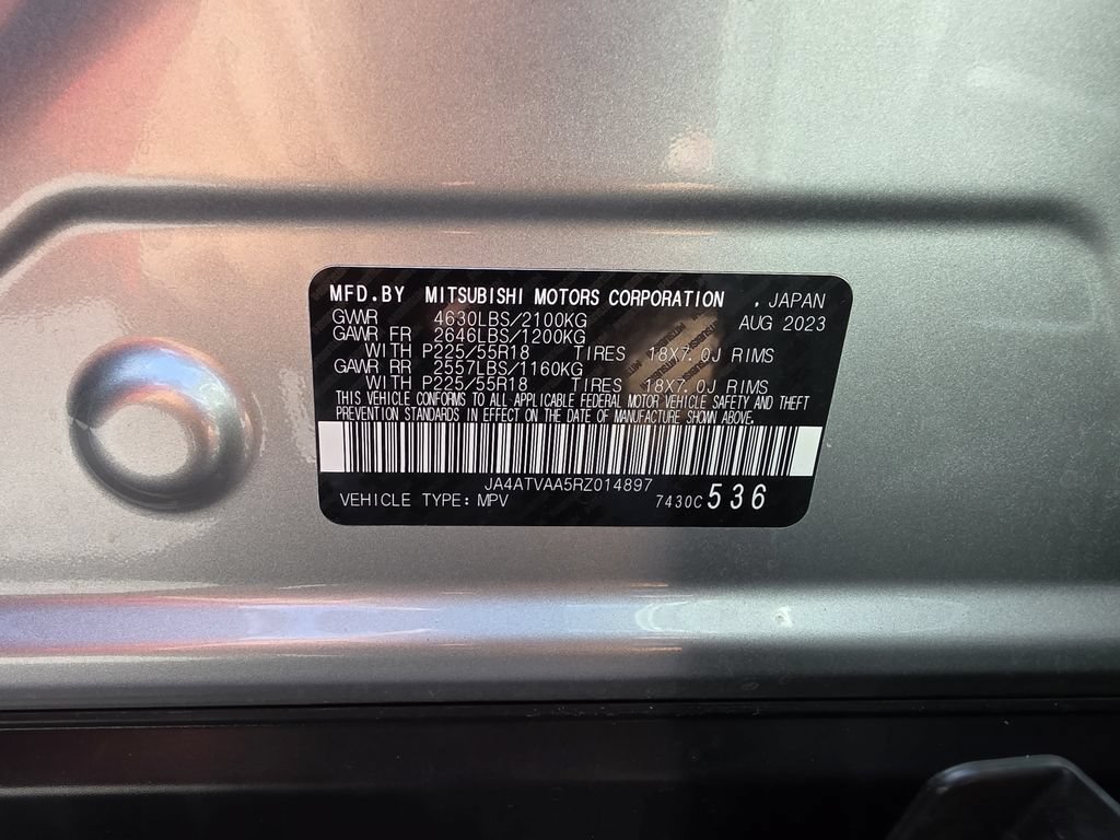 Used 2024 Mitsubishi Eclipse Cross LE AWD/4WD image 30