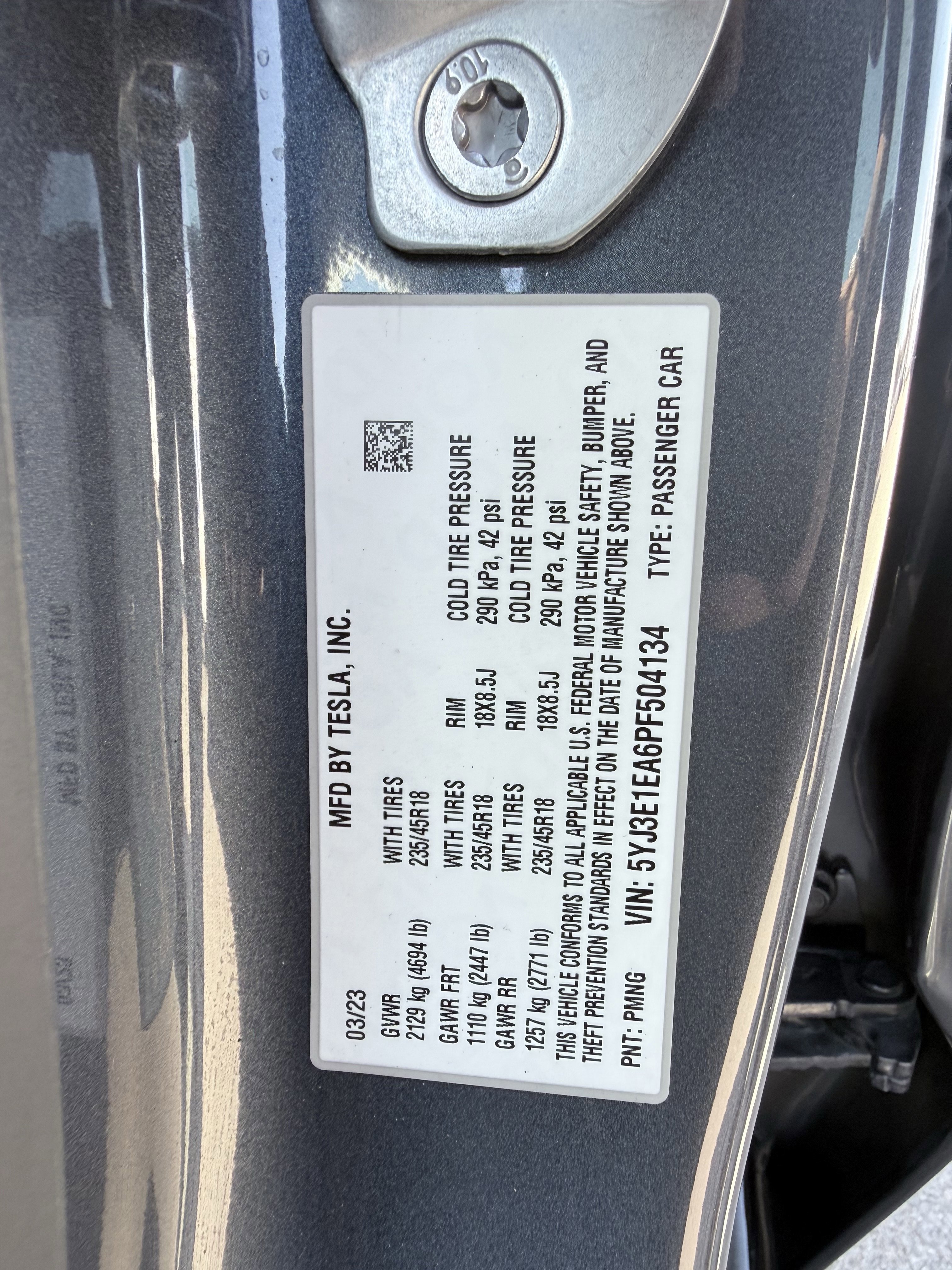 Used 2023 Tesla Model 3 Standard Range image 30