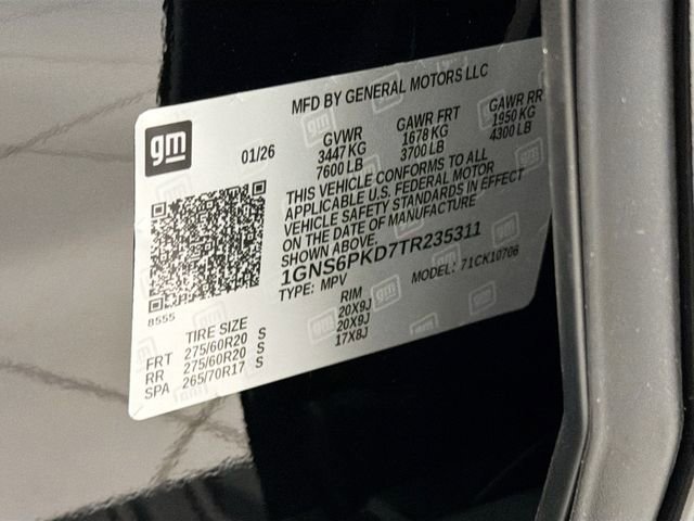 New 2026 Chevrolet Tahoe Z71 w/ Z71 Off-Road Package image 31