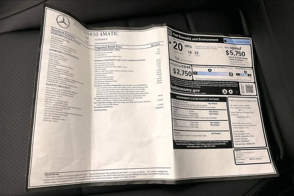 Certified 2023 Mercedes-Benz GLS 450 4MATIC image 22