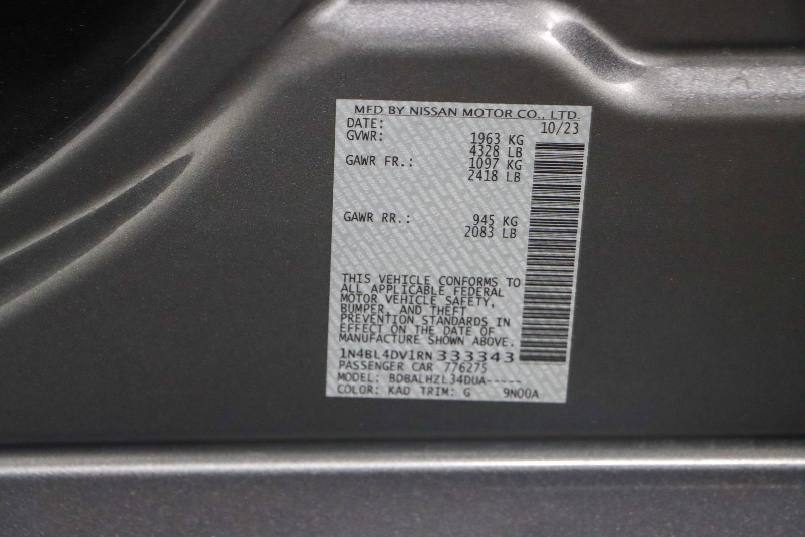 Used 2024 Nissan Altima 2.5 SV image 30