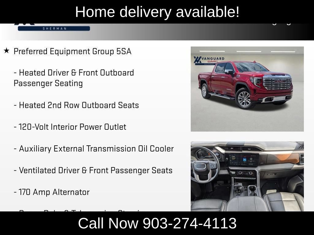 Used 2024 GMC Sierra 1500 Denali w/ Technology Package AWD/4WD image 90