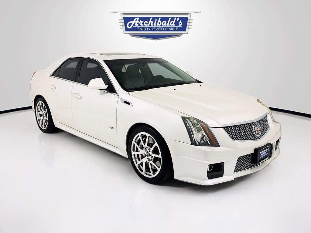 Used 2013 Cadillac CTS V w/ Wood Trim Package RWD image 1