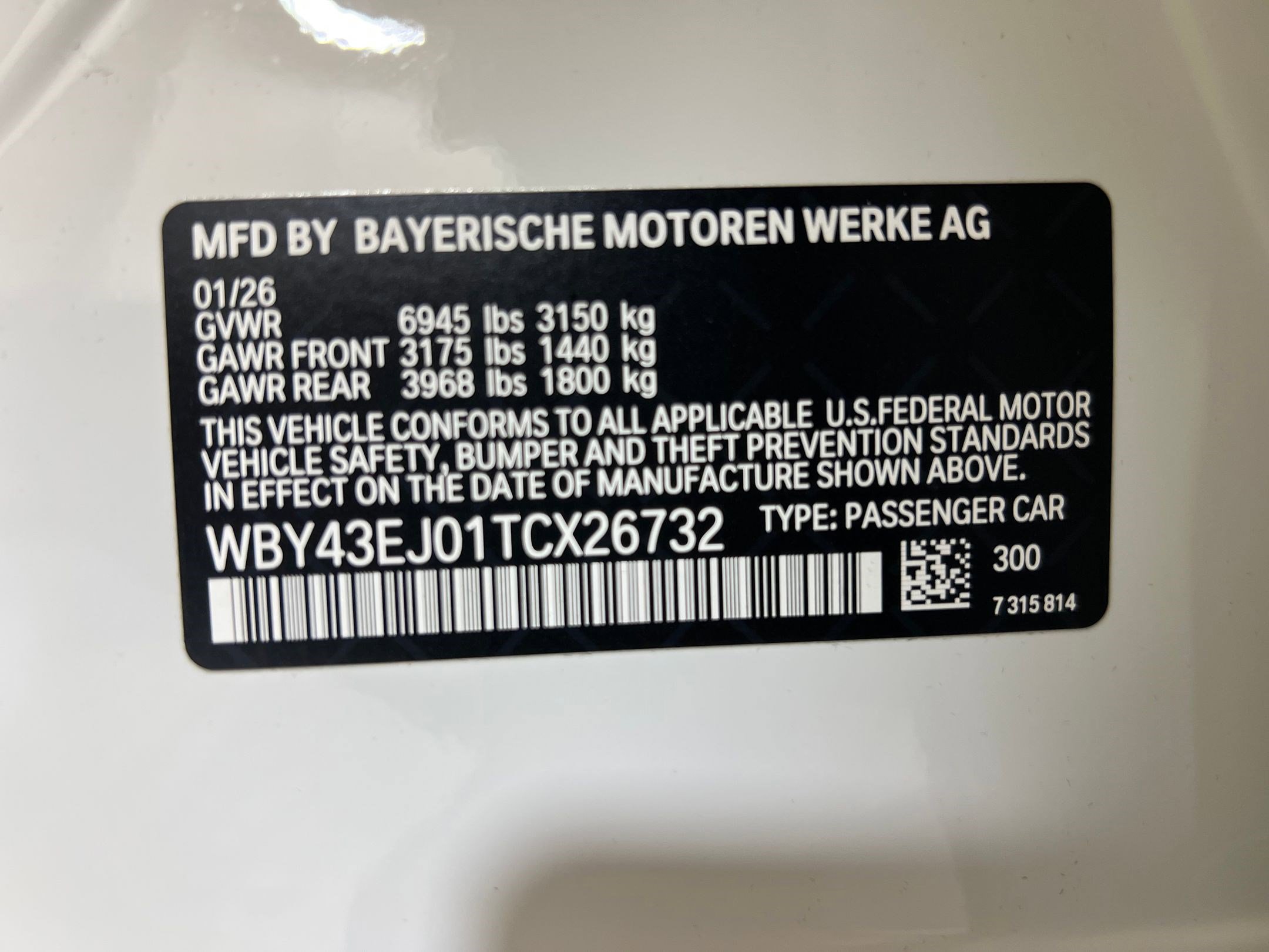 New 2026 BMW i7 eDrive50 w/ M Sport Package image 21