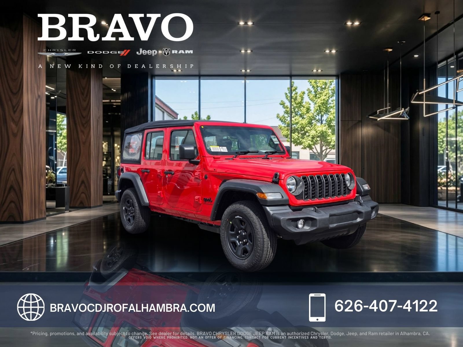 New 2026 Jeep Wrangler Unlimited Sport