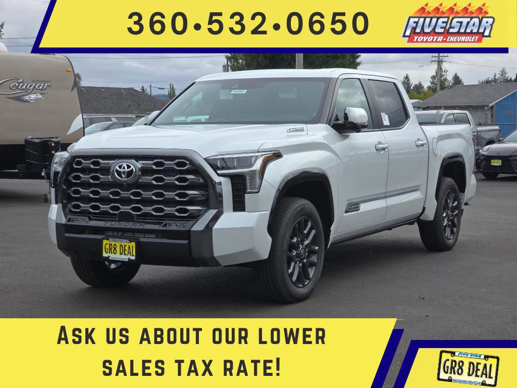 New 2026 Toyota Tundra Platinum