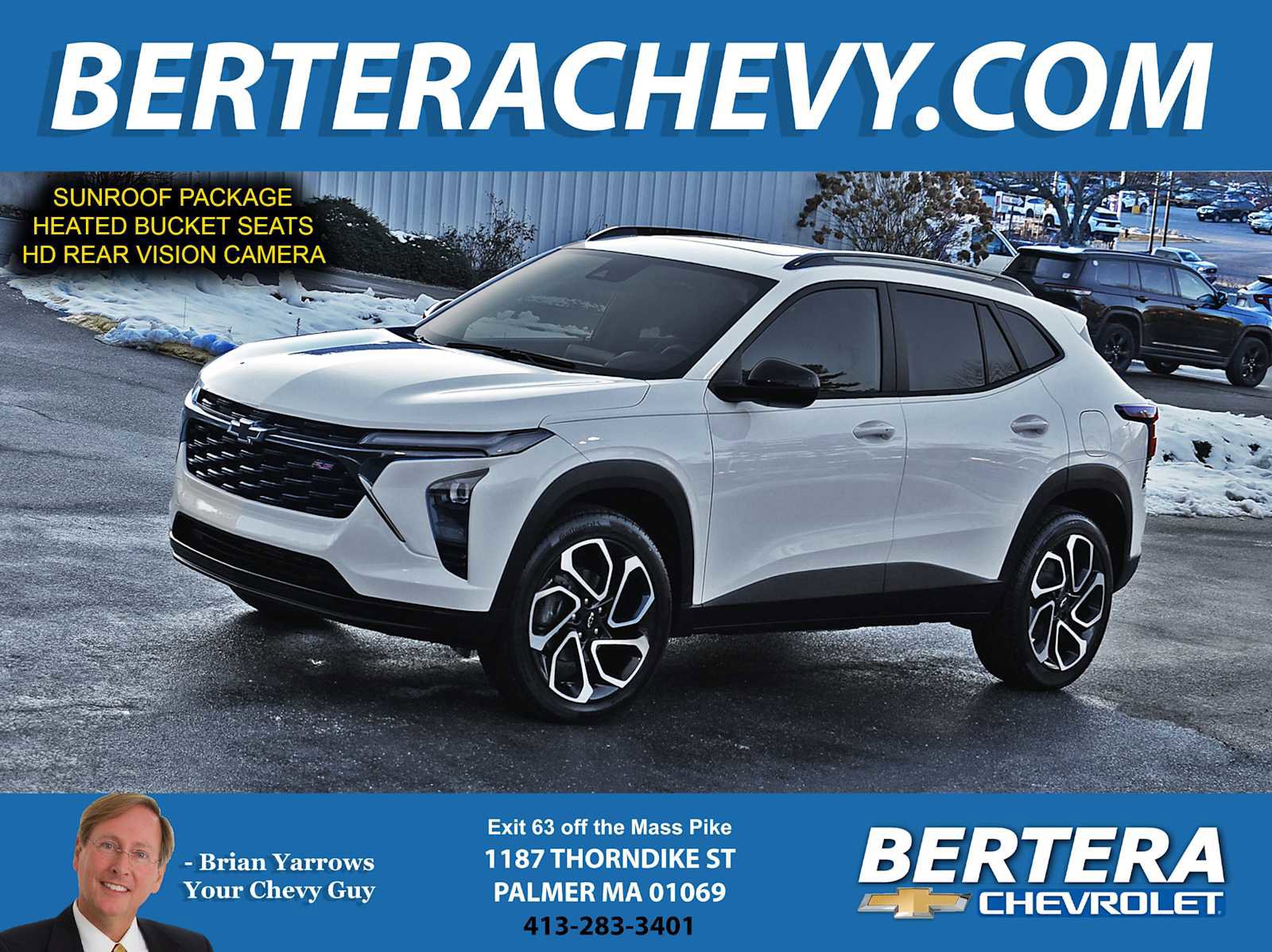 Used 2025 Chevrolet Trax RS w/ Sunroof Package