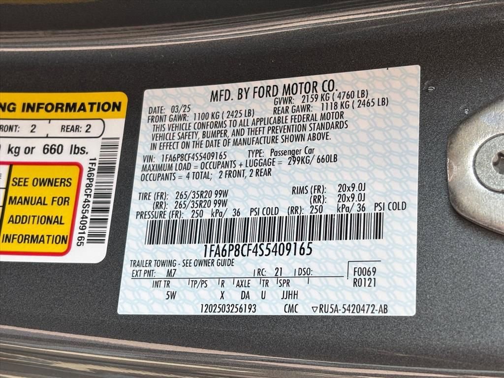 Used 2025 Ford Mustang GT Premium image 30