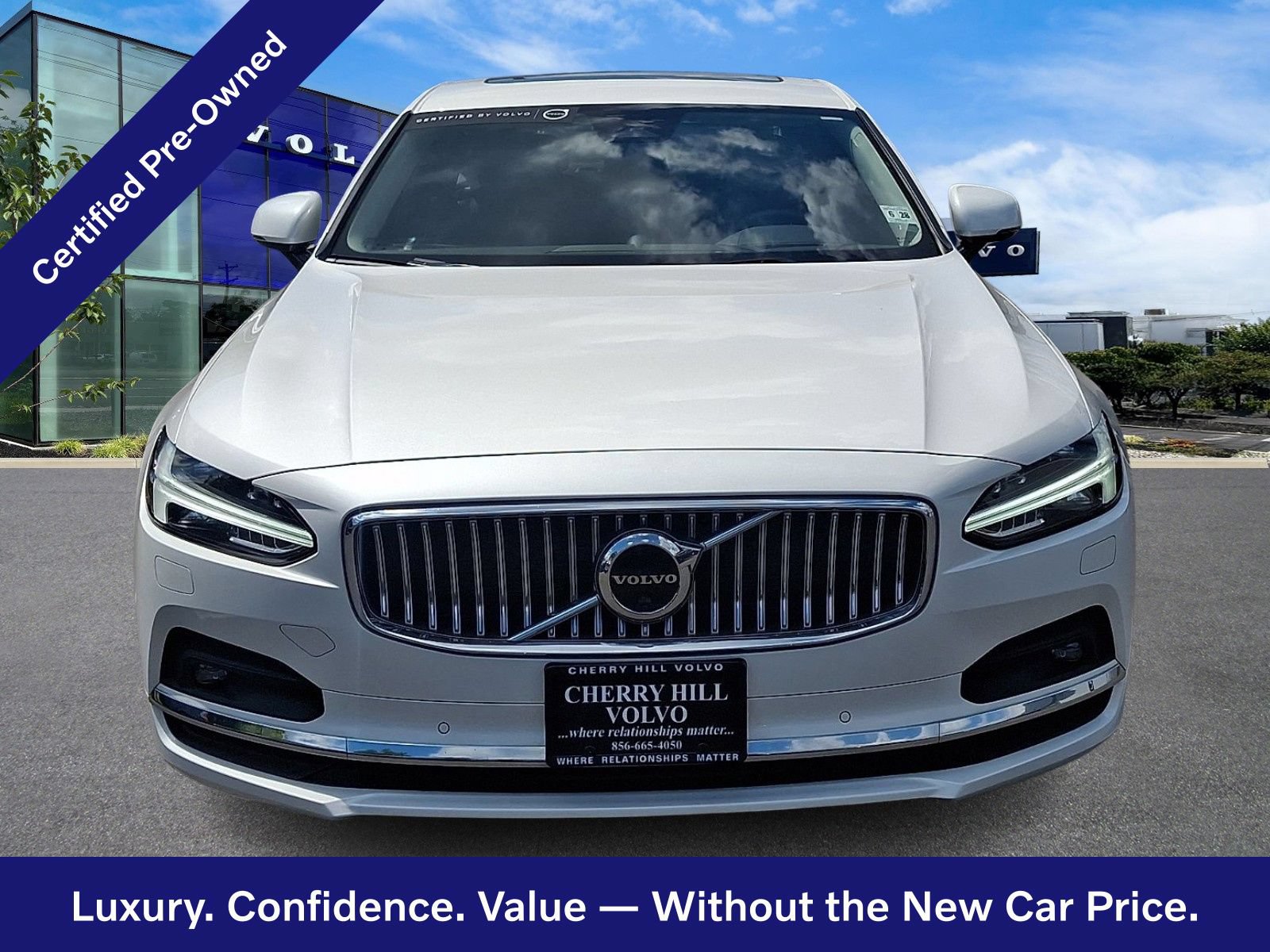 Certified 2023 Volvo S90 B6 Ultimate w/ Lounge Package AWD/4WD image 2
