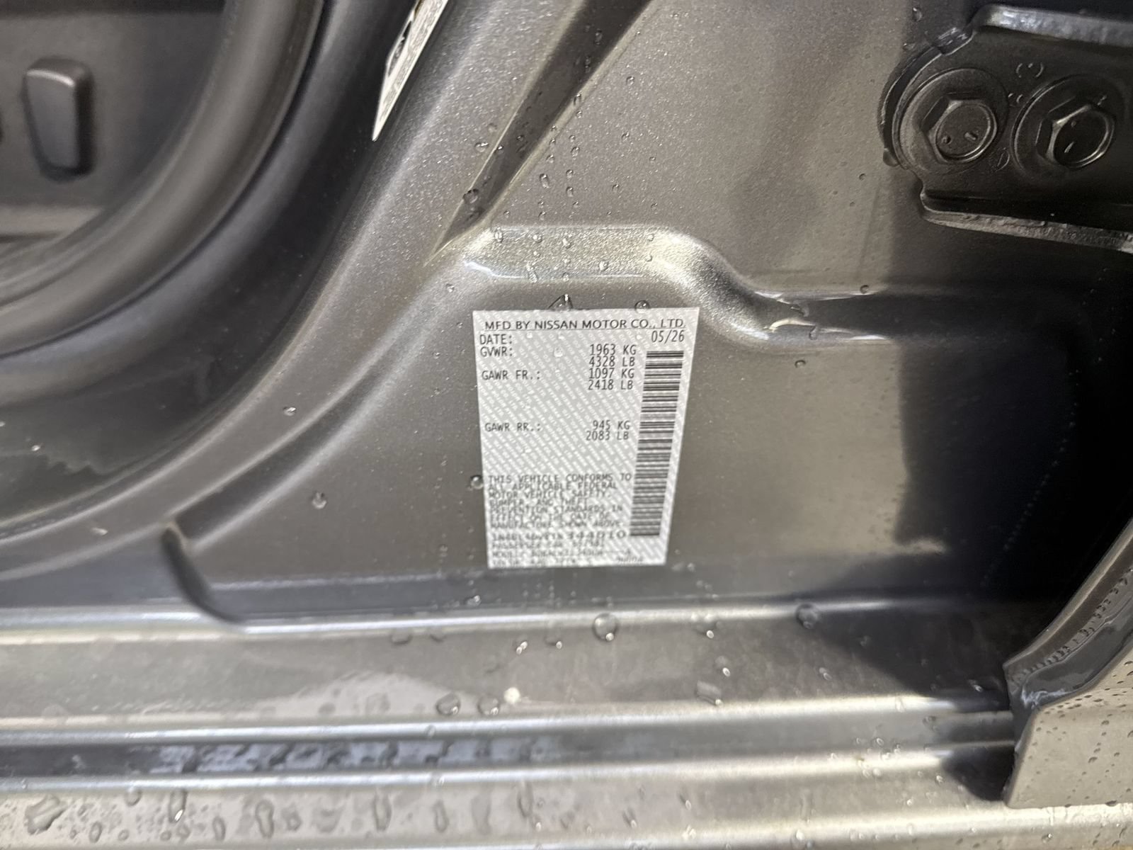 New 2026 Nissan Altima 2.5 SV FWD image 36
