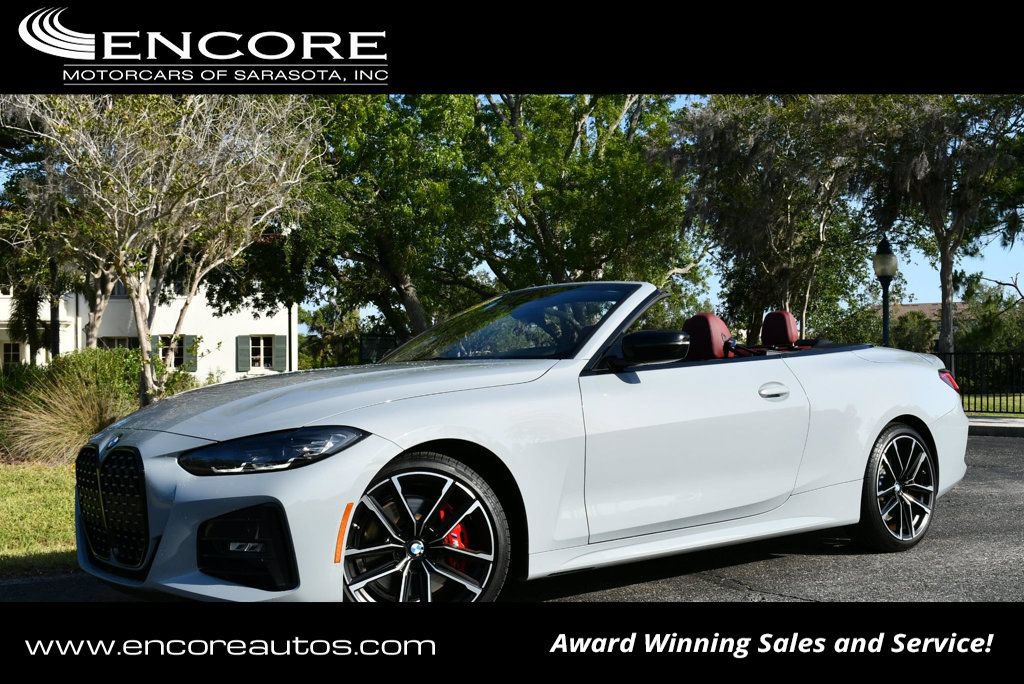 Used 2023 BMW 430i xDrive Convertible w/ M Sport Package AWD/4WD video 1