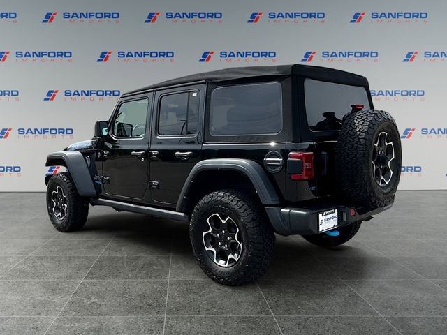 Used 2021 Jeep Wrangler Unlimited Rubicon 4xe w/ Cold Weather Group AWD/4WD image 3