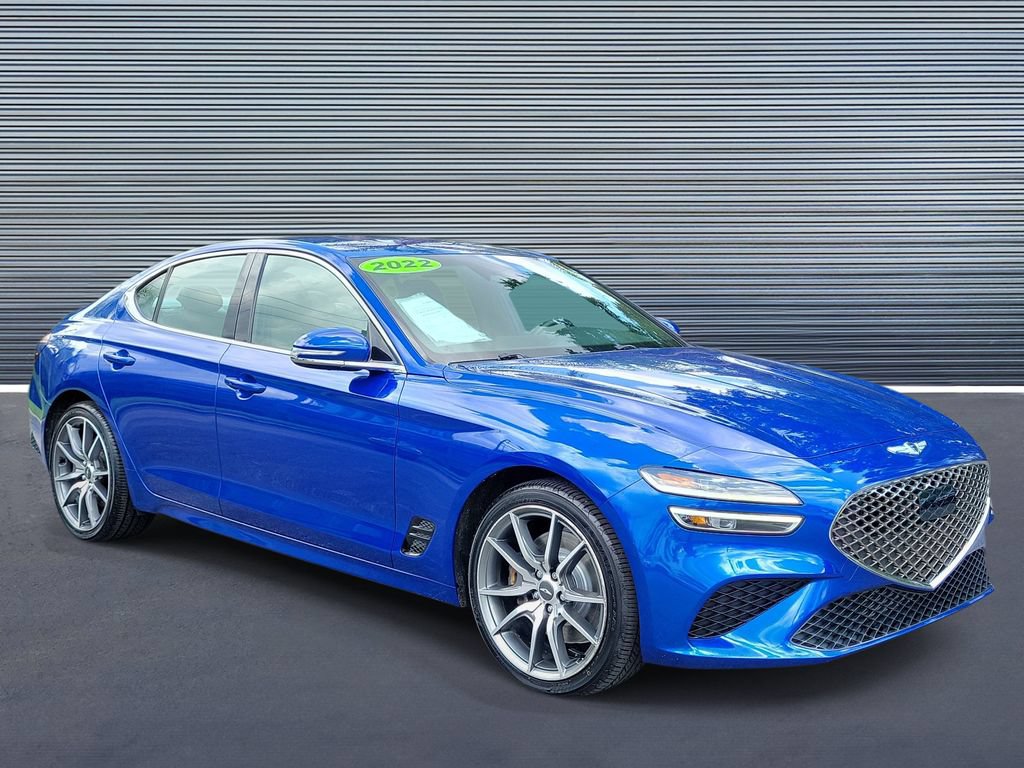 Used 2022 Genesis G70 3.3T RWD image 2
