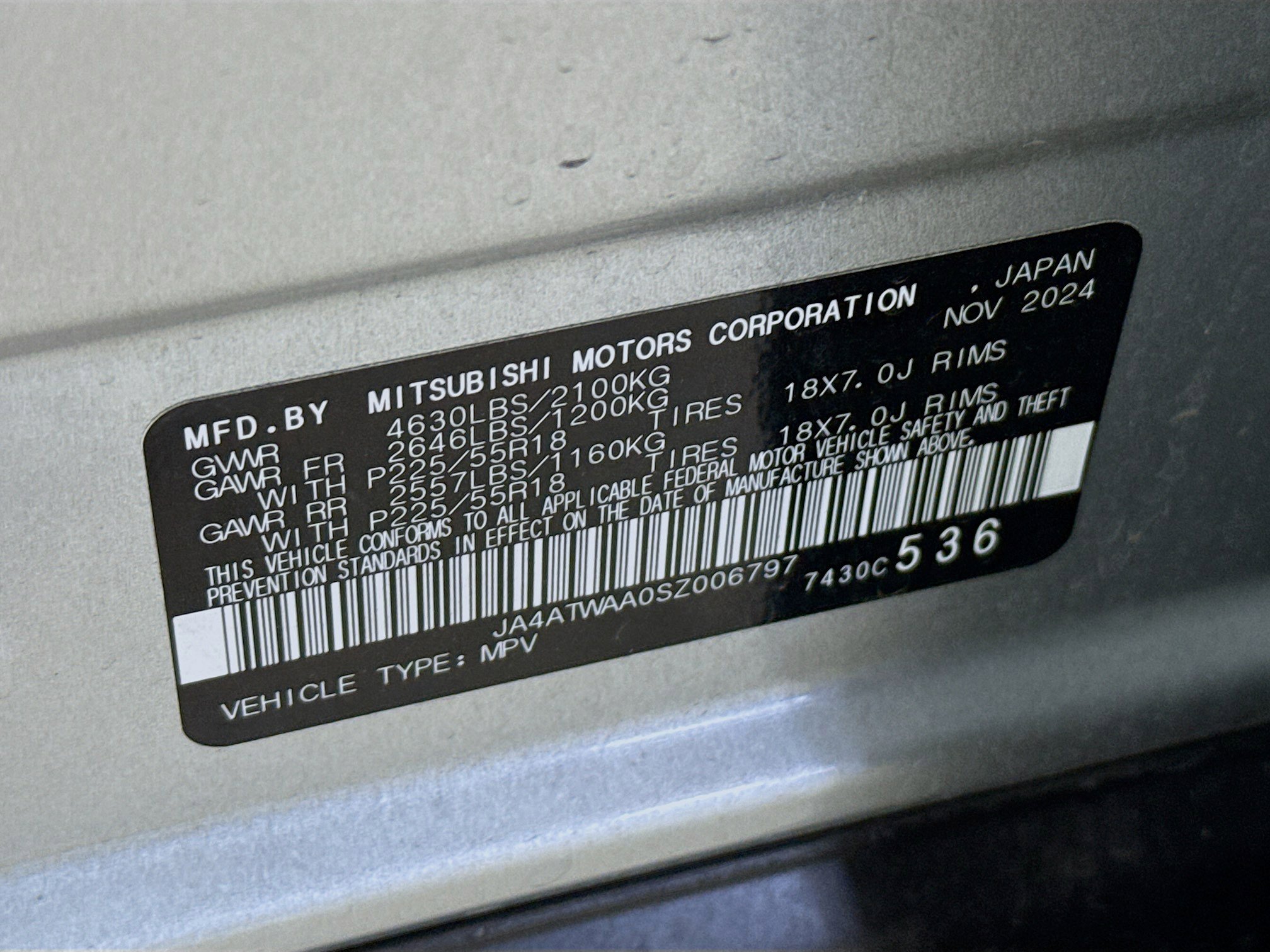 Used 2025 Mitsubishi Eclipse Cross SE image 39