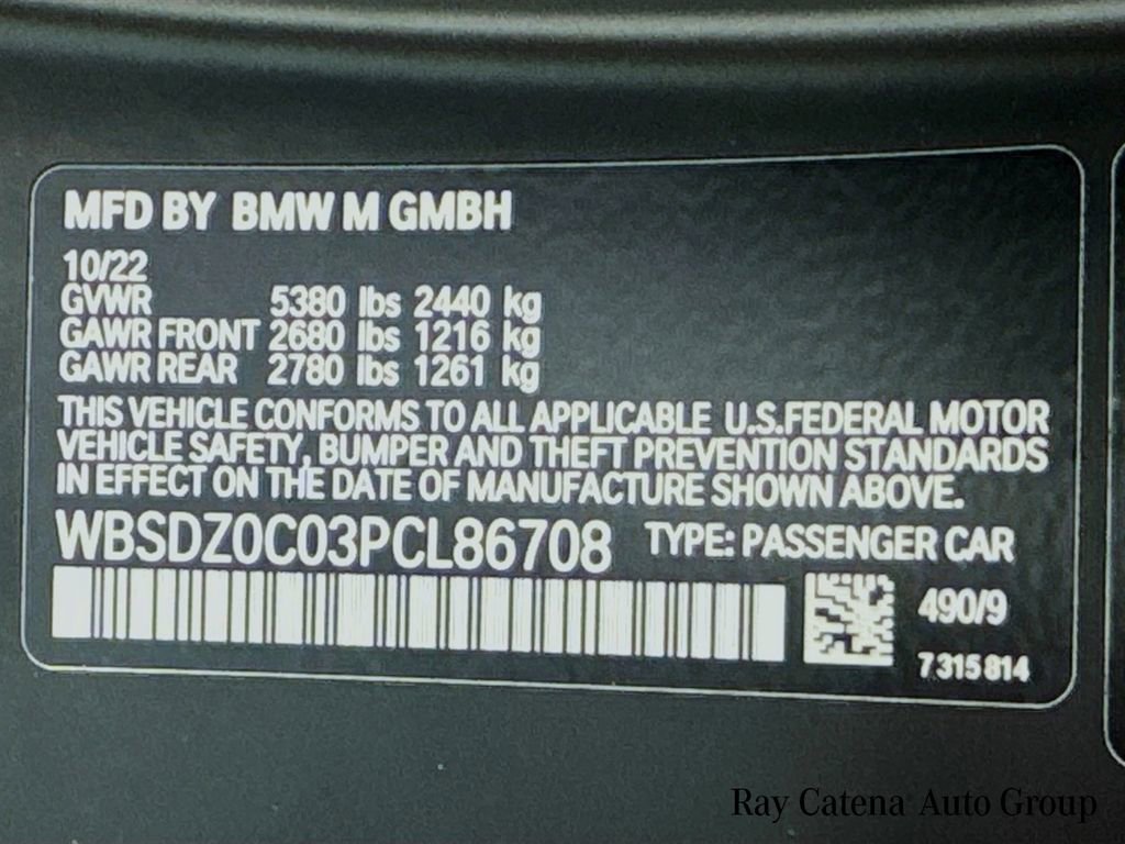 Used 2023 BMW M8 Competition w/ M Carbon Exterior Package image 32