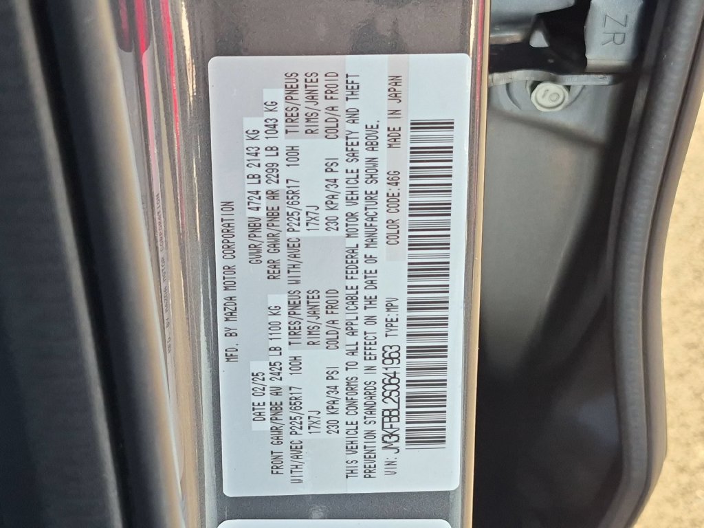 Used 2025 MAZDA CX-5 AWD 2.5 S w/ Select Package image 35