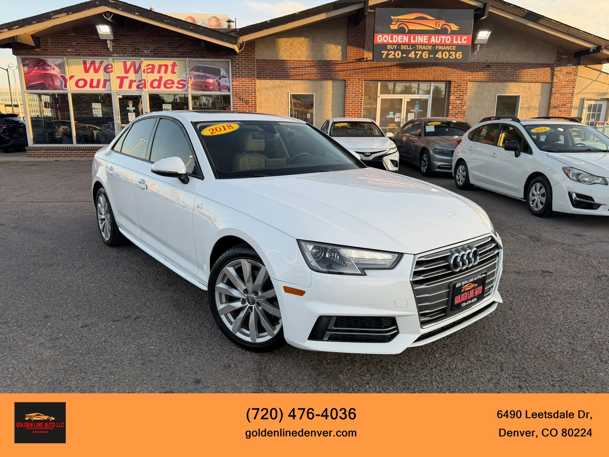 Used 2018 Audi A4 2.0T Ultra Premium w/ Convenience Package FWD image 1