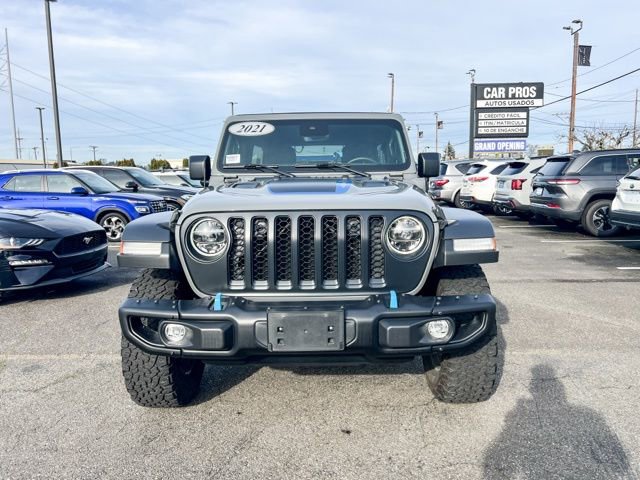 Used 2021 Jeep Wrangler Unlimited Rubicon 4xe w/ Steel Bumper Group image 5
