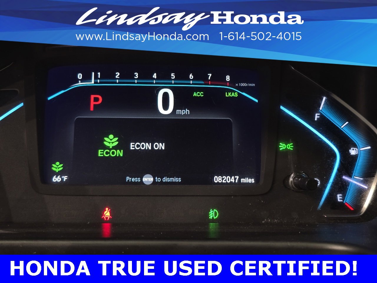 Certified 2020 Honda Odyssey EX-L image 12