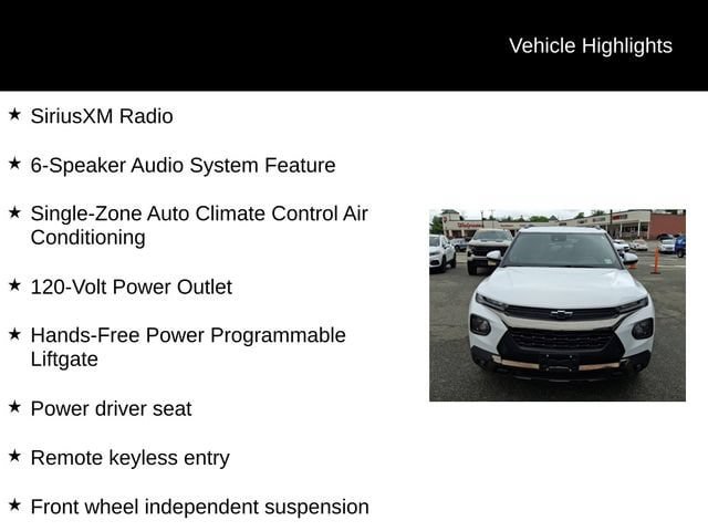 Used 2023 Chevrolet TrailBlazer ACTIV w/ Sun and Liftgate Package FWD image 12