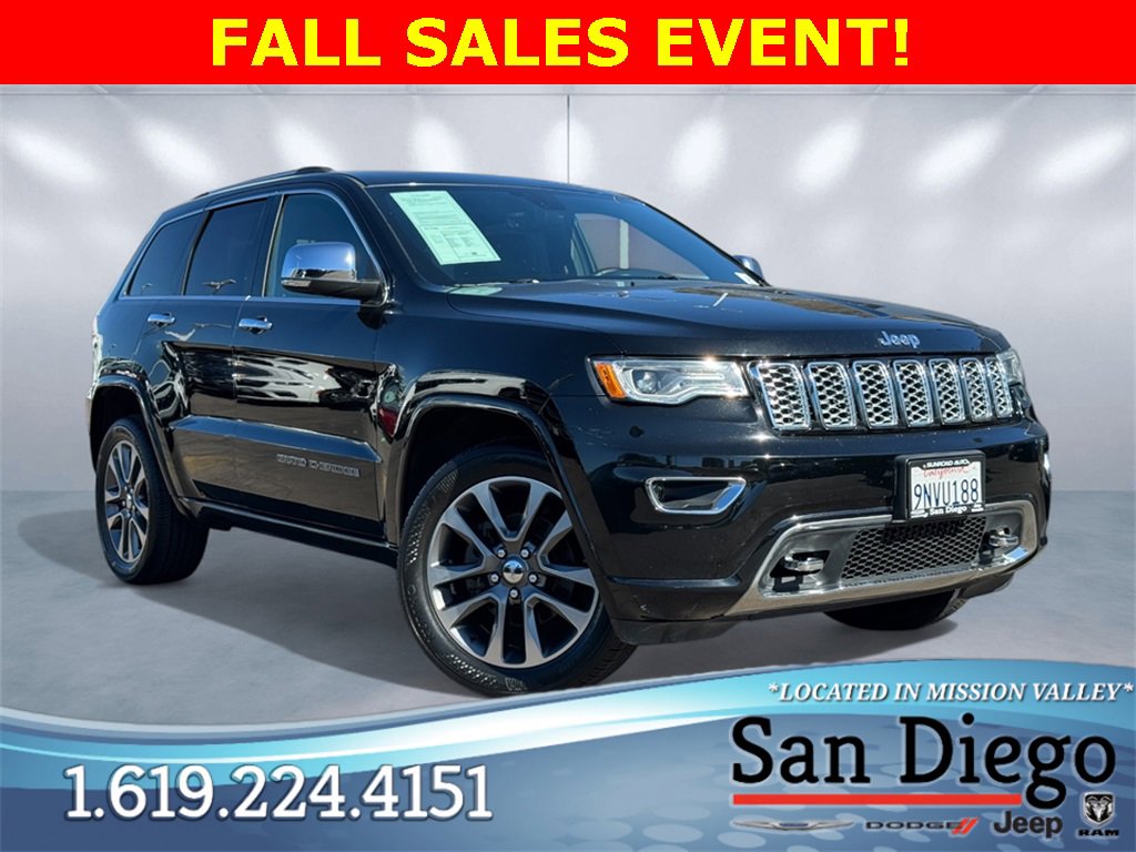 Used 2017 Jeep Grand Cherokee Overland w/ Trailer Tow Group IV