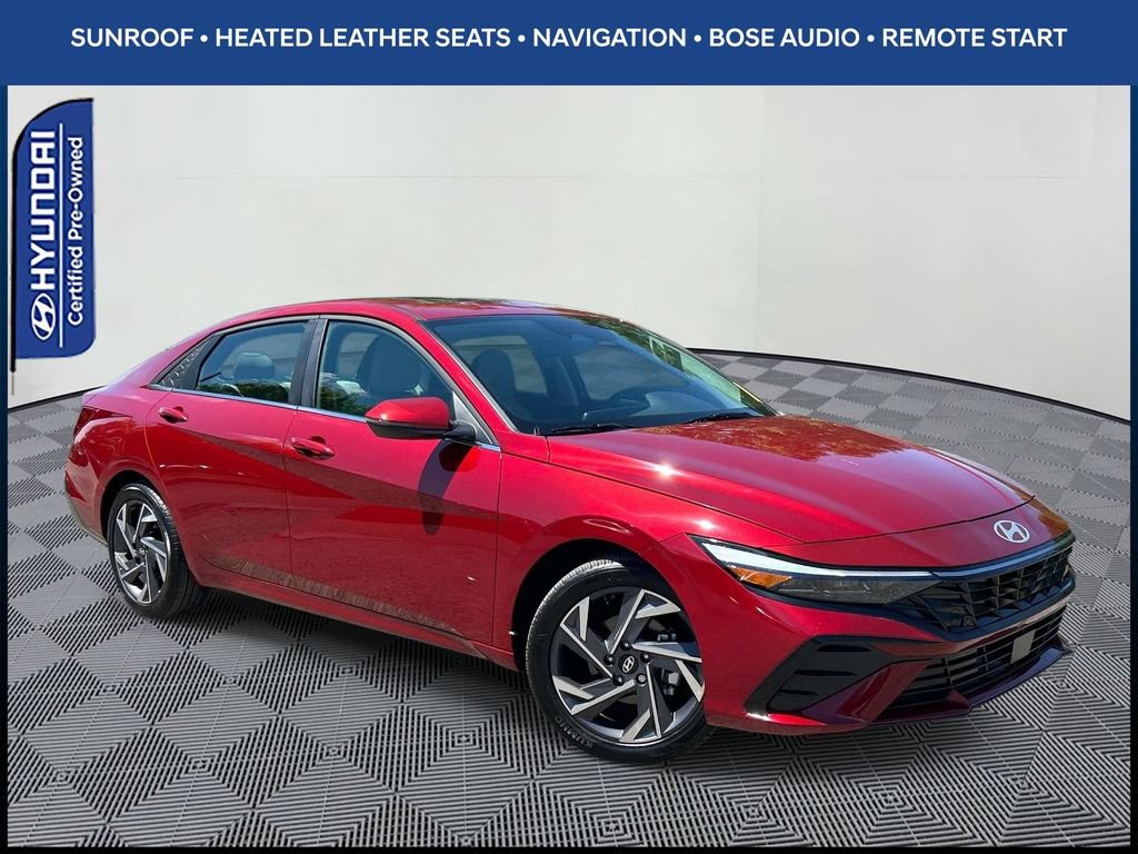 Certified 2025 Hyundai Elantra Limited w/ Cargo Package