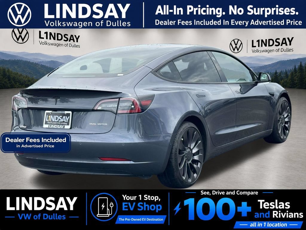 Used 2021 Tesla Model 3 Performance AWD/4WD image 7