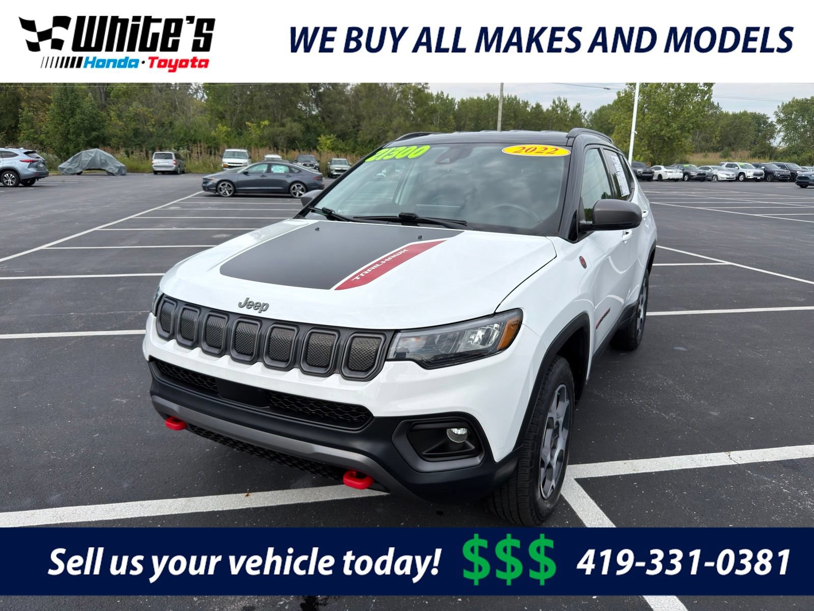 Used 2022 Jeep Compass Trailhawk w/ Trailhawk Convenience Group AWD/4WD image 1
