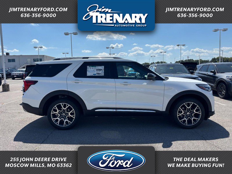 New 2025 Ford Explorer Platinum w/ Ultimate Package