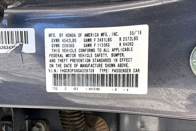 Used 2016 Honda Accord Touring image 35