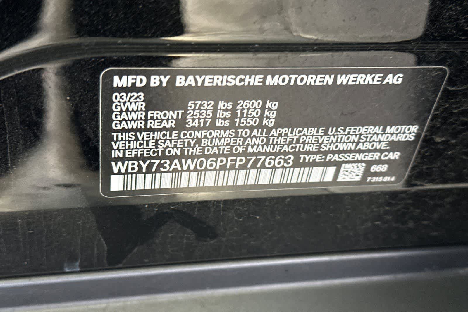 Used 2023 BMW i4 eDrive40 w/ Parking Assistance Package RWD image 29