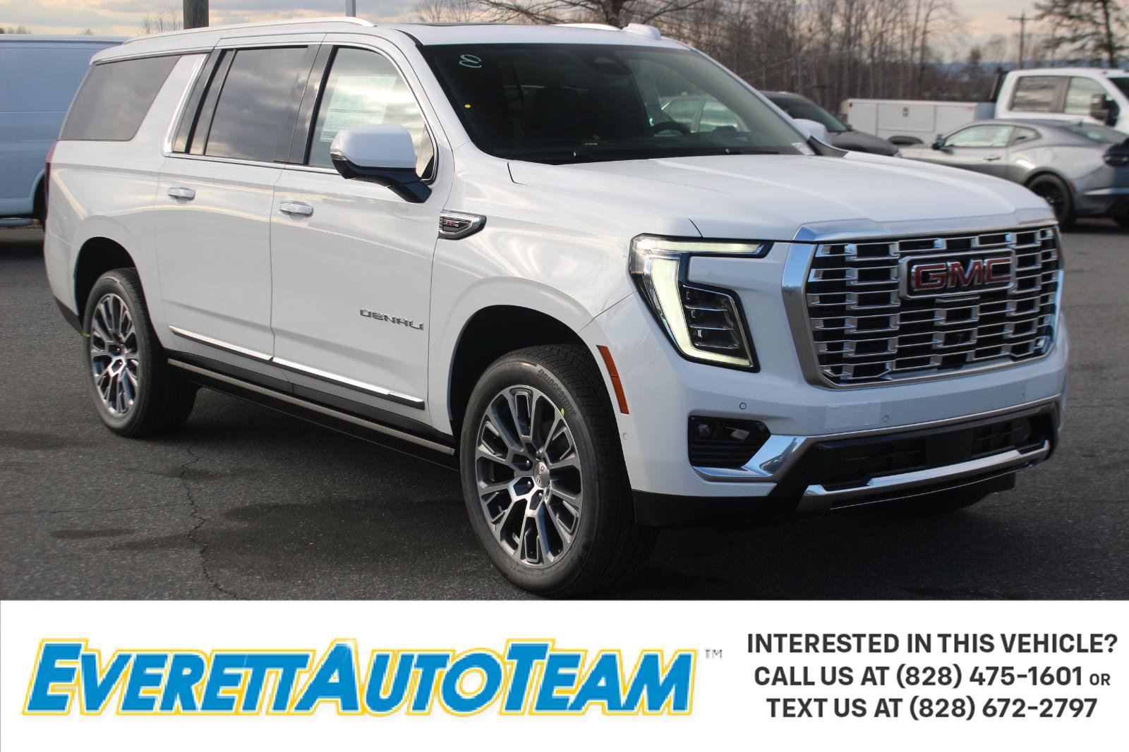 New 2026 GMC Yukon XL Denali w/ Sun & Power Step Package
