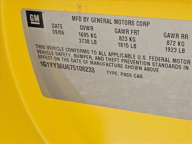 Used 2007 Chevrolet Corvette Convertible w/ Preferred Equipment Group RWD image 14