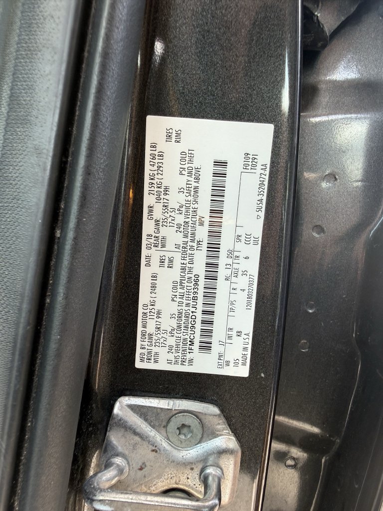 Used 2018 Ford Escape SE AWD/4WD image 29