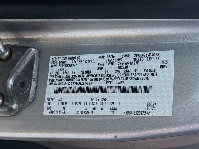 Used 2017 Lincoln MKC Premiere image 36