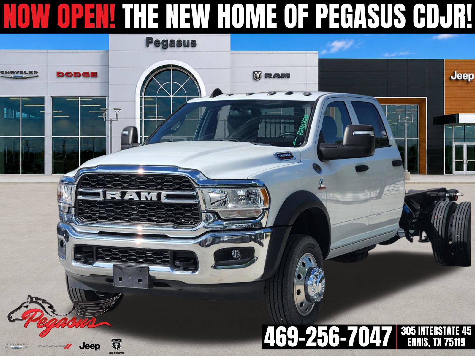 New 2024 RAM 5500 Tradesman w/ Chrome Appearance Group RWD image 2