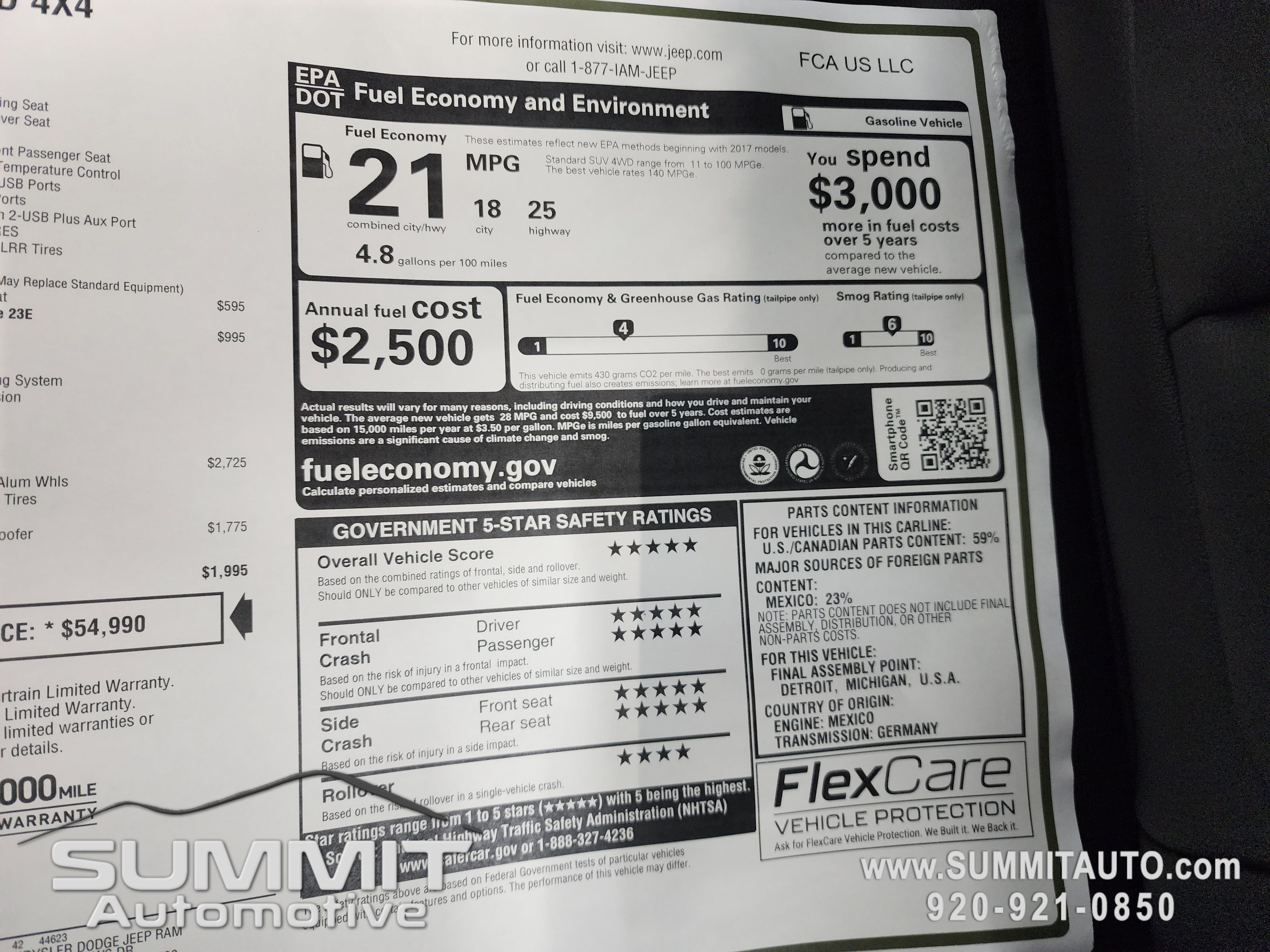 New 2025 Jeep Grand Cherokee L Limited w/ Black Appearance Package image 14