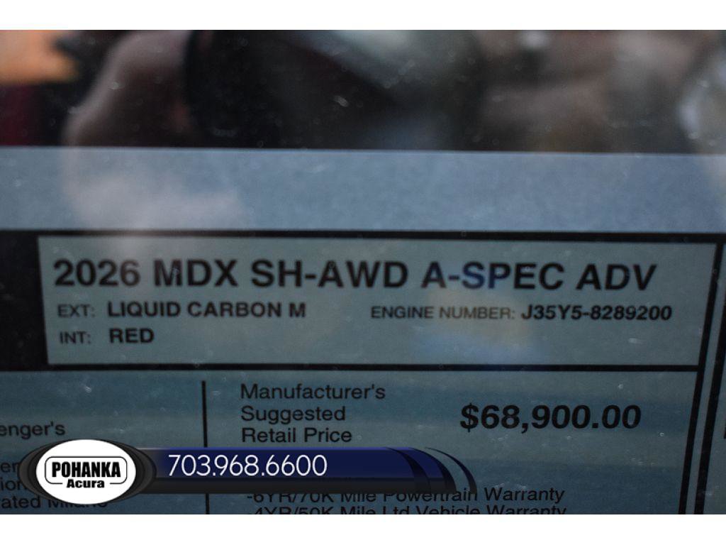 New 2026 Acura MDX A-Spec image 40