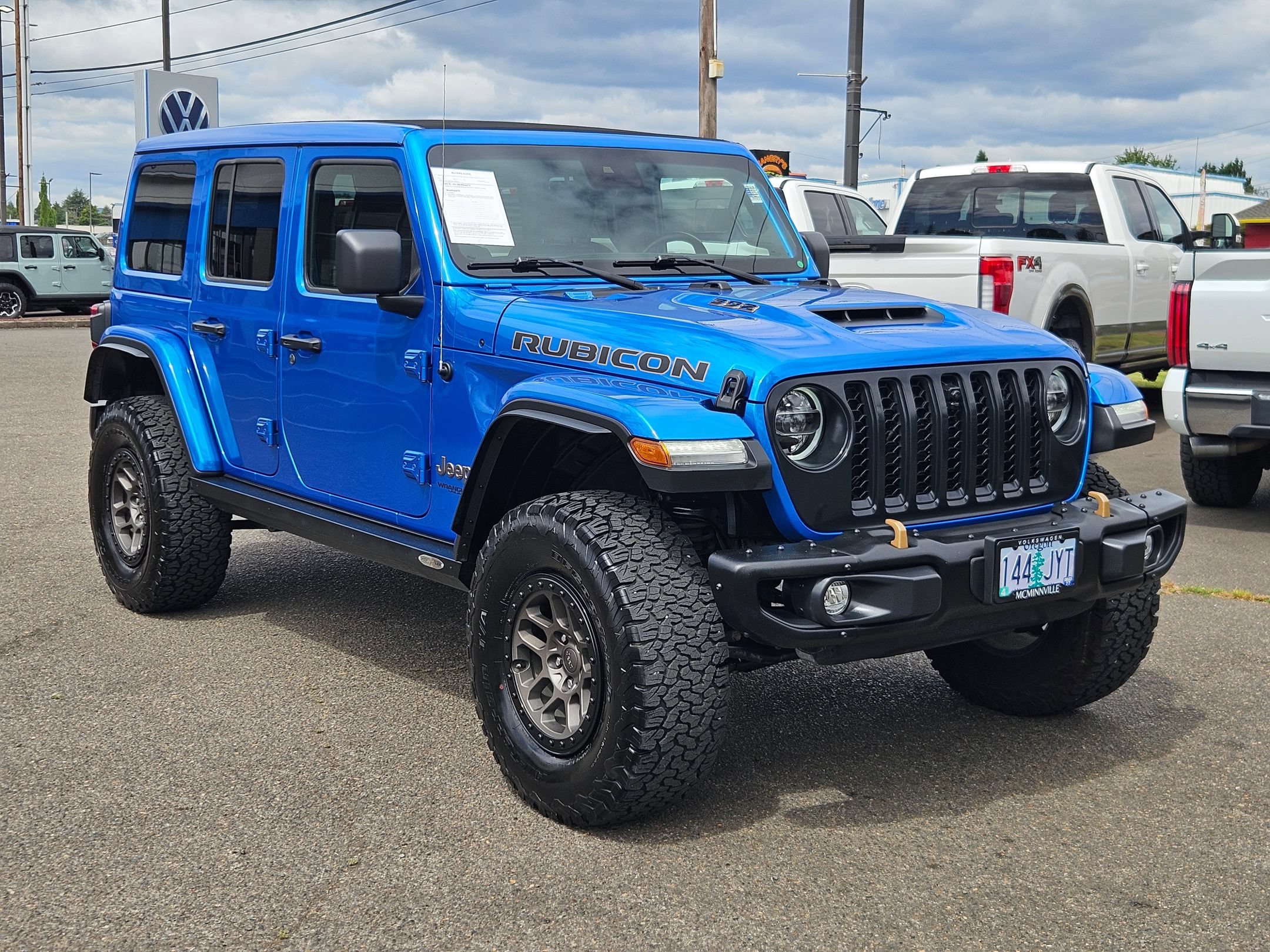 Used 2021 Jeep Wrangler Unlimited Rubicon w/ Xtreme Recon 35" Tire Package AWD/4WD image 7