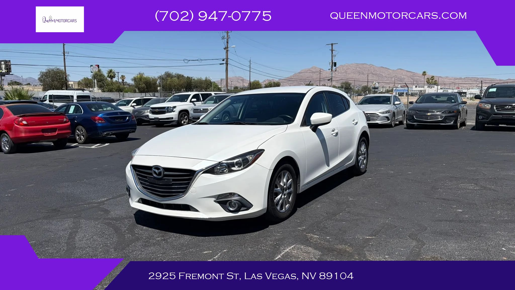 Used 2016 MAZDA MAZDA3 i Sport w/ Preferred Equipment Package FWD image 1