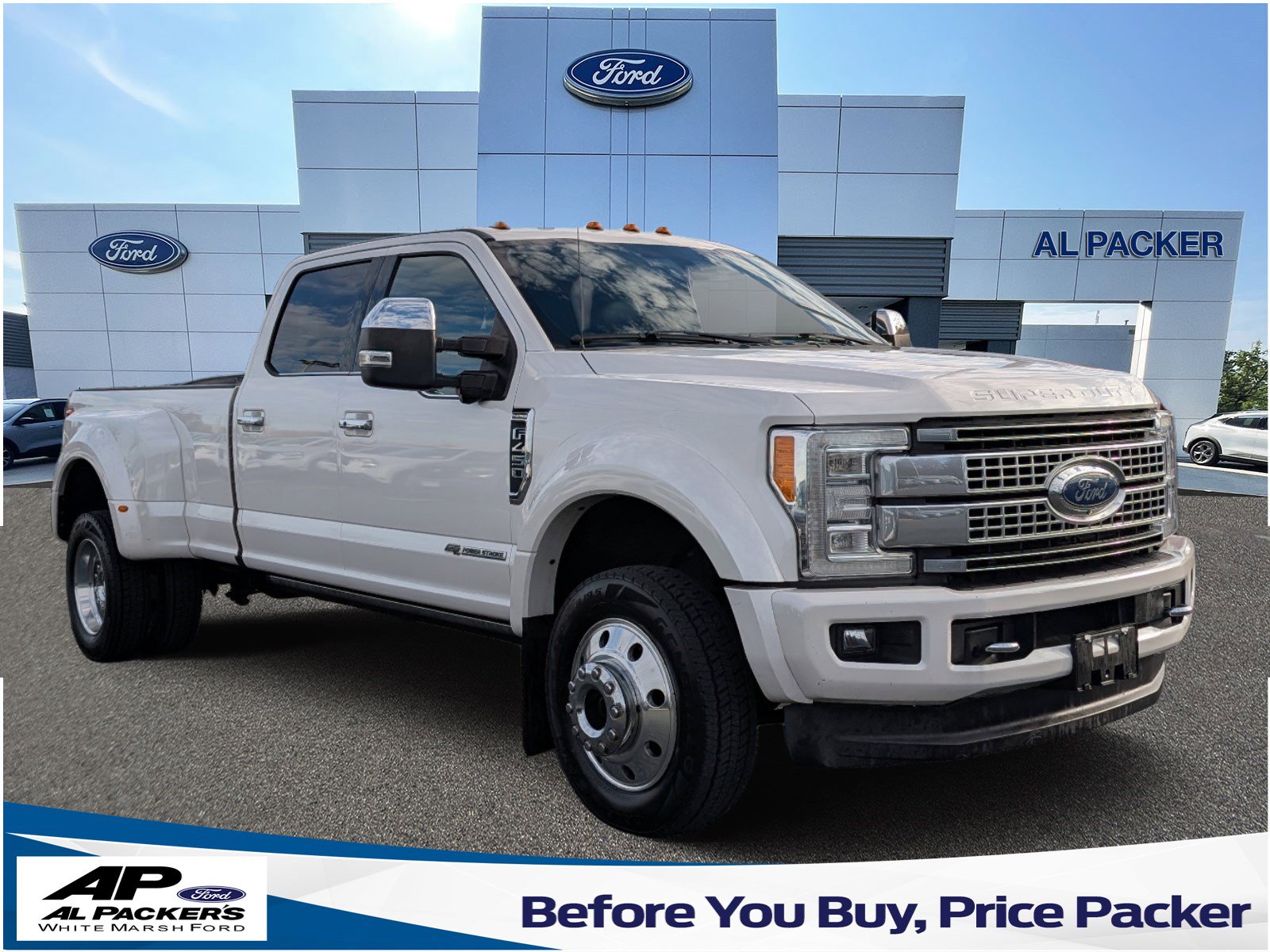 Used 2018 Ford F450 Platinum w/ Platinum Ultimate Package