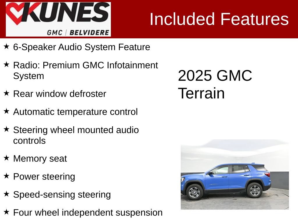 Used 2025 GMC Terrain Elevation AWD/4WD image 2