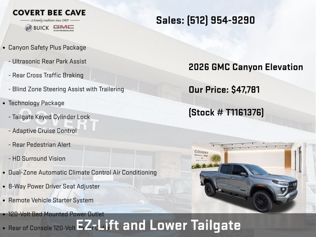 New 2026 GMC Canyon Elevation w/ Convenience Package AWD/4WD image 24