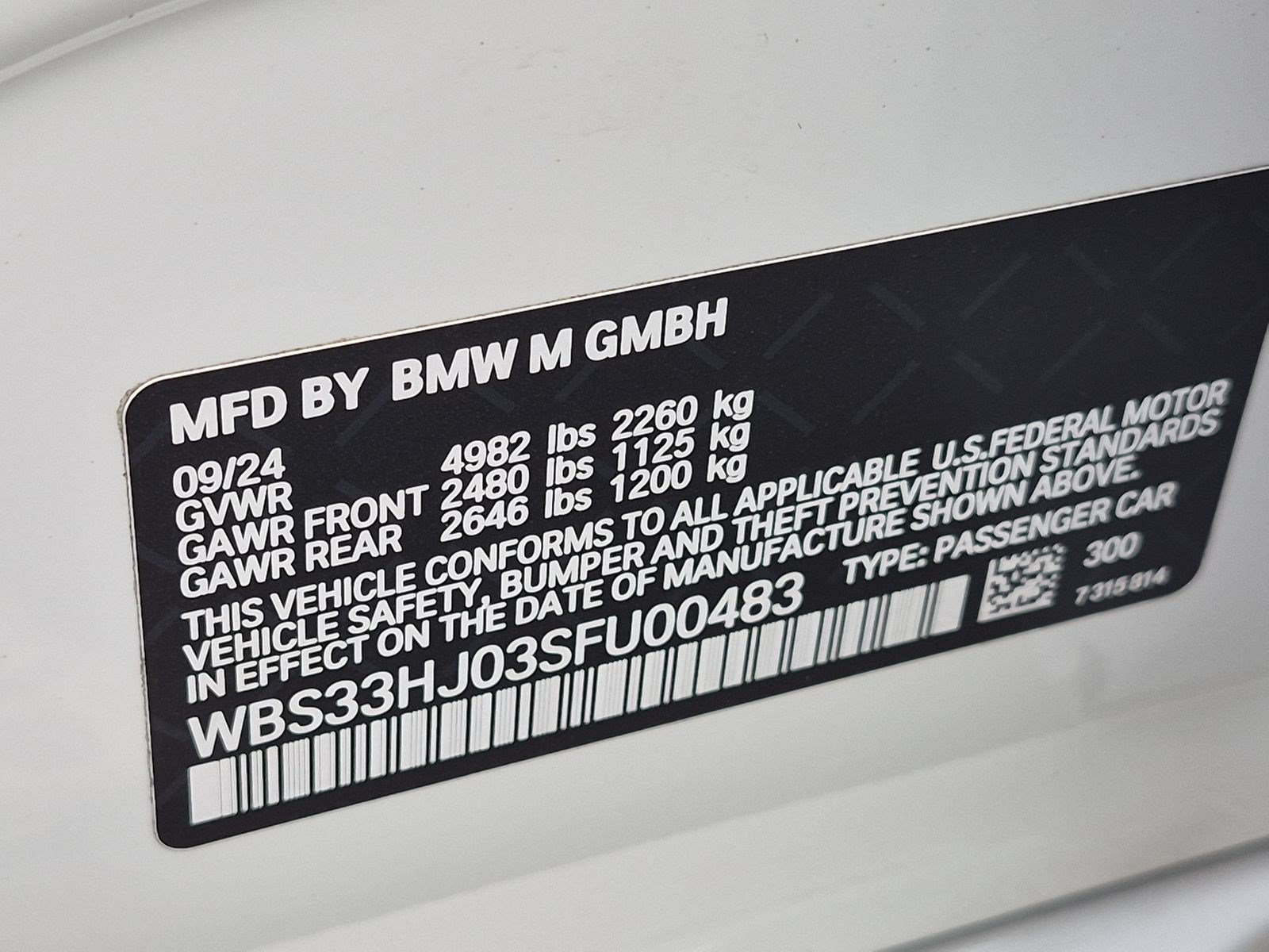 Used 2025 BMW M3 Competition AWD/4WD image 34