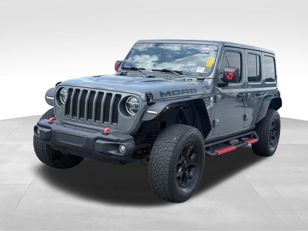 Used 2019 Jeep Wrangler Unlimited Sahara w/ Quick Order Package 24M Moab AWD/4WD image 1