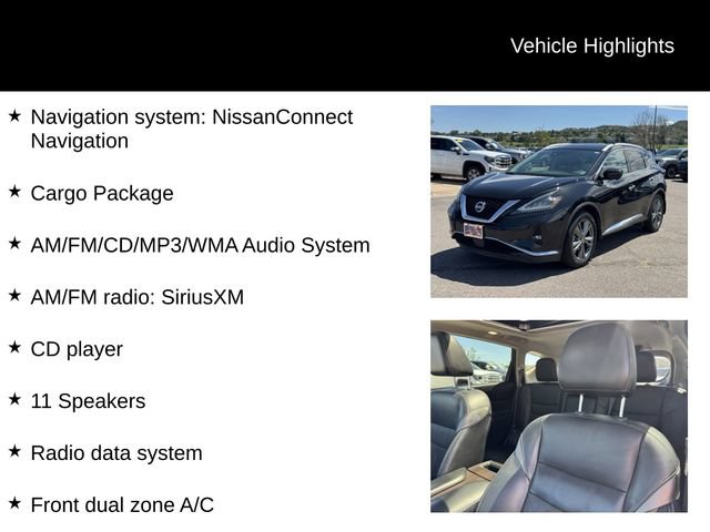 Used 2019 Nissan Murano Platinum w/ Cargo Package AWD/4WD image 8