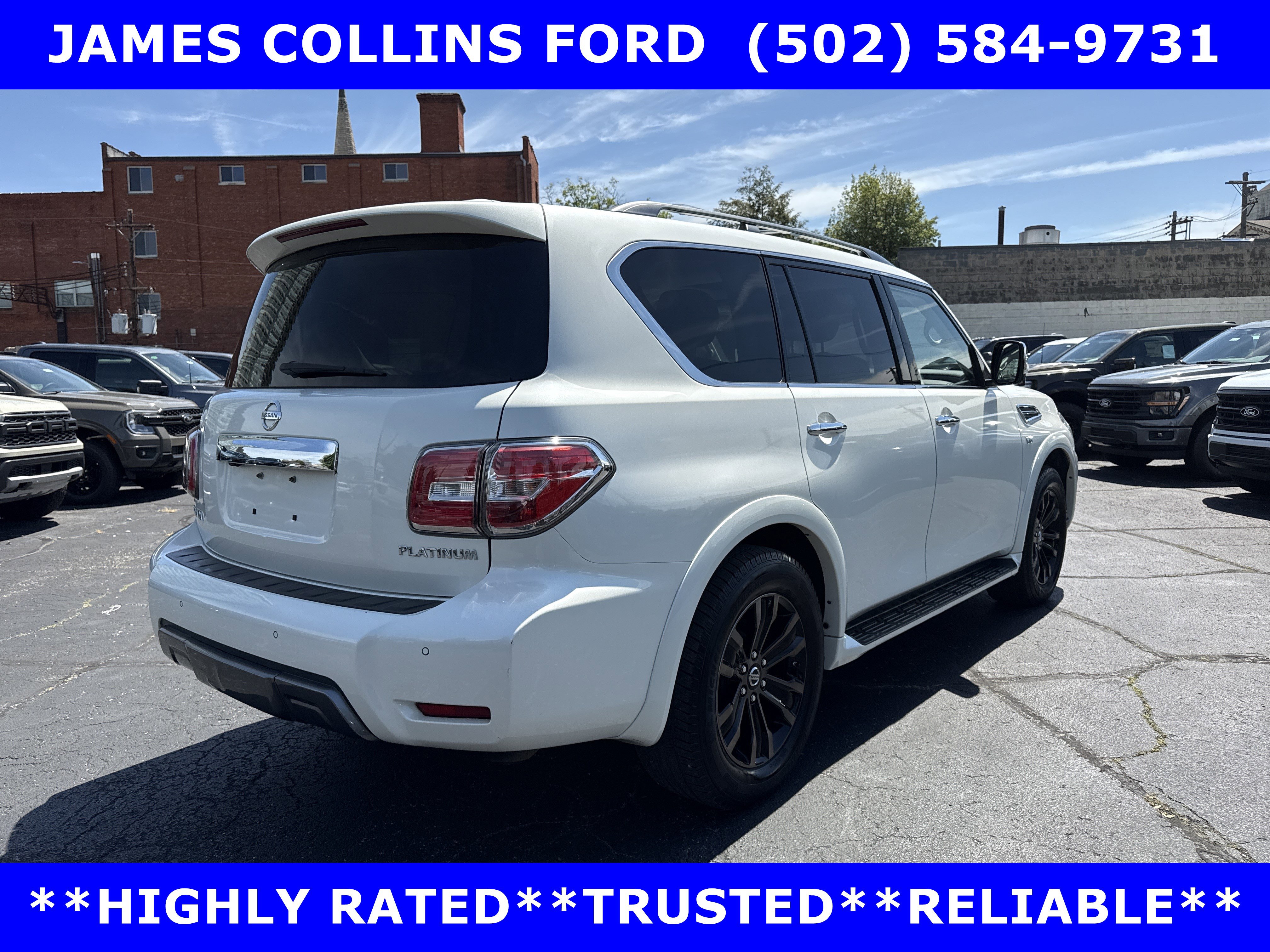 Used 2019 Nissan Armada Platinum w/ Captain's Chairs Package AWD/4WD image 7